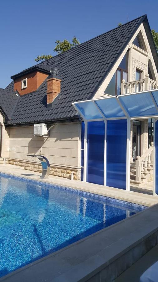 Viva Hotel Gabala With Sauna, Pool, Waterfall And Fireplace Kültér fotó