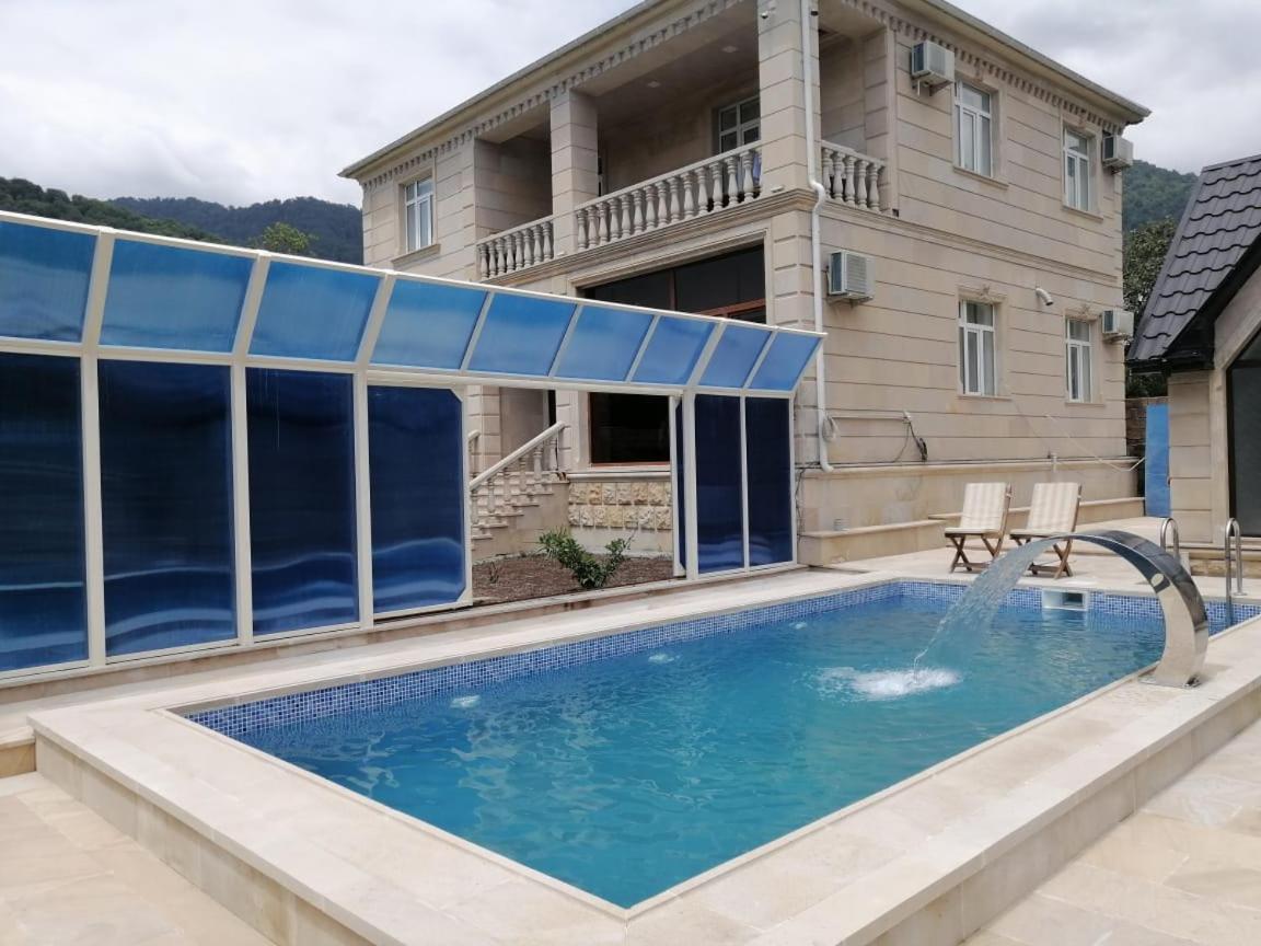 Viva Hotel Gabala With Sauna, Pool, Waterfall And Fireplace Kültér fotó